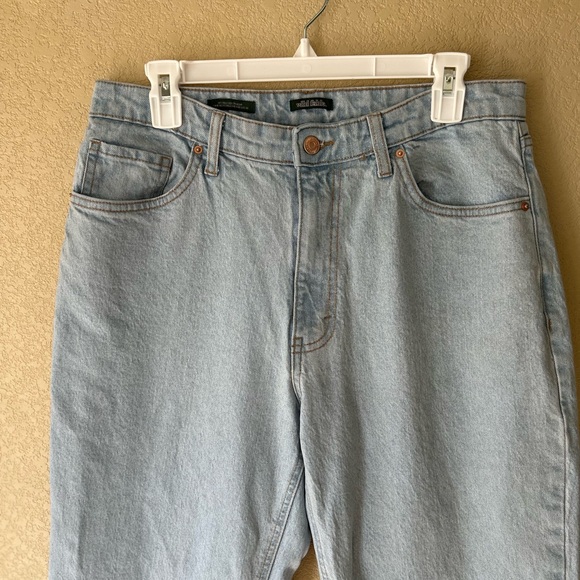 Wild Fable 90s Relaxed Straight Leg Glitter Jeans Size 10 - Picture 4 of 8